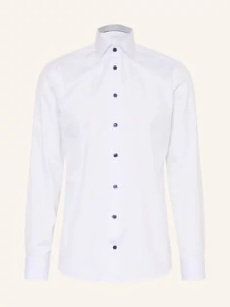 Olymp Signature Košile Na Míru / béžová / modrá bílá