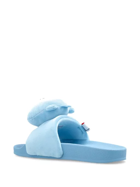 Papuci Adidas cu imagine negru