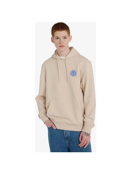 Bluza z kapturem Element Seal BP beżowo-niebieska S niebieska