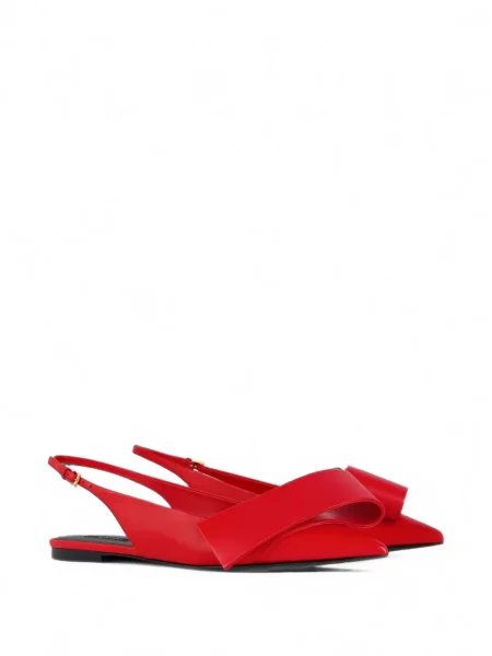 Pantofi cu toc Givenchy din piele fără toc roșu