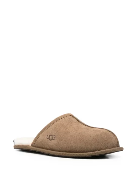 Papuci de casă Ugg din piele de căprioară zdrențuiți