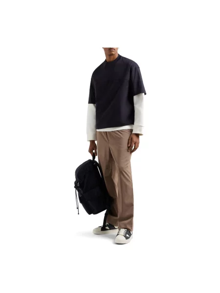 Tricou Eax albastru