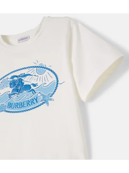 Gyerek póló Burberry fehér