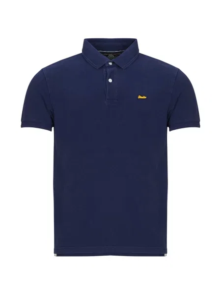 Klasická polokošeľa Superdry modrá