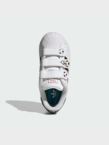 Дитячі Кеди низькі adidas Superstar синтетичний білий