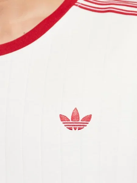 Tricou Adidas cu broderie roz