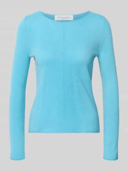 Sweter z dzianiny z czystego kaszmiru o kroju regular fit Christian Berg Woman