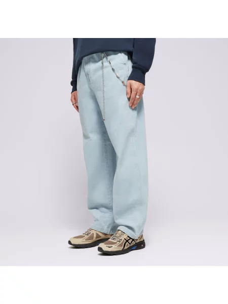 Dickies Spodnie Madison Baggy Fit Denim niebieskie