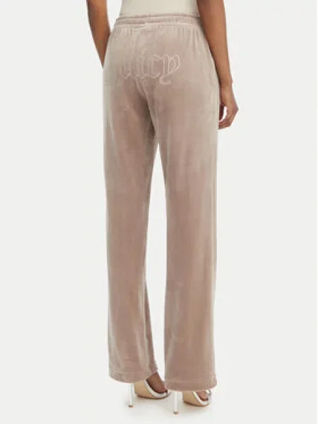 Juicy Couture Sportinės kelnės Tina Straight Leg smėlio