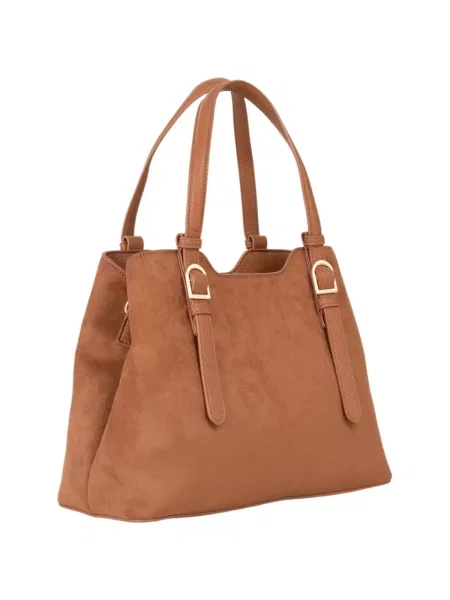 Valentino Bags geantă crossbody pentru femei cu imitație de piele întoarsă WINNIE WINTER maro