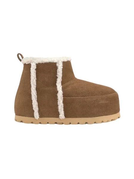 Buty do kostki Inuikii wełniane brązowe