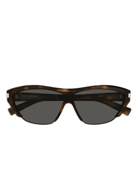 Ochelari de soare Saint Laurent Eyewear cu imagine maro