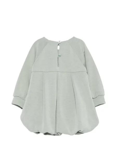 Sukienka dziecięca Emporio Armani zielona