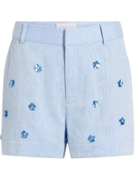 Pantaloni scurți Cinq A Sept albastru