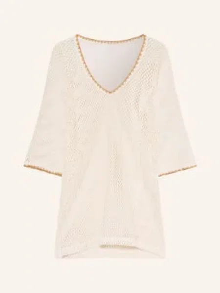 Banana Moon Plážové Šaty Octavie Hayato S Rukávem režná / velbloudí