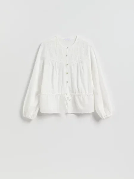 Reserved топ білий