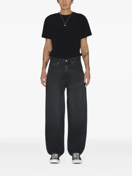 Blugi conici Dr. Denim conici gri