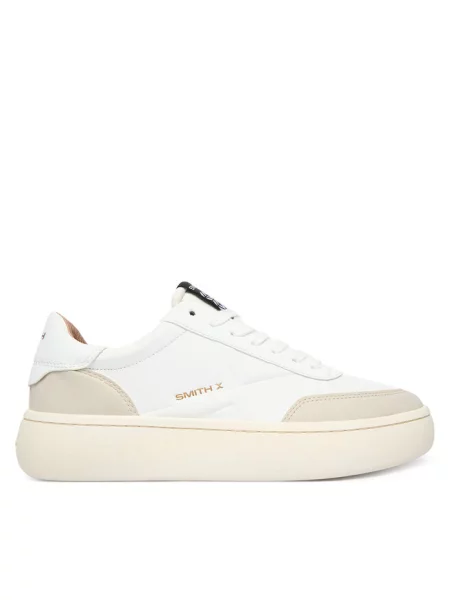 Sneakersy Alexander Smith białe