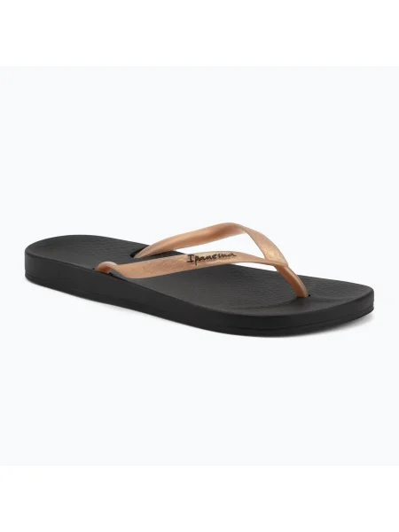 Dámske žabky Ipanema Anat Tan black/gold čierna