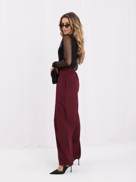 Hlače Italy Moda crna