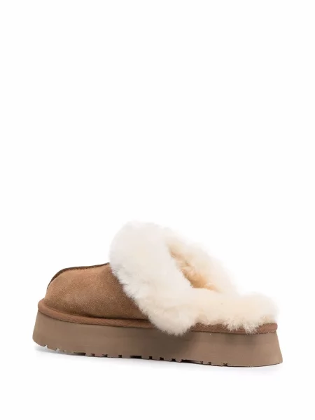 Semišové papuče UGG W Disquette hnědé
