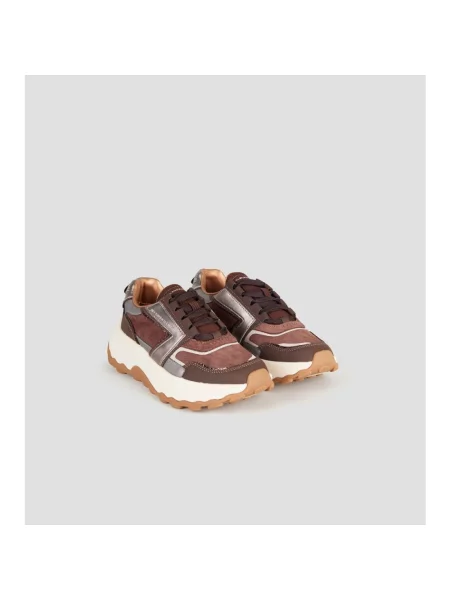 Sneakersy Alexander Smith brązowe