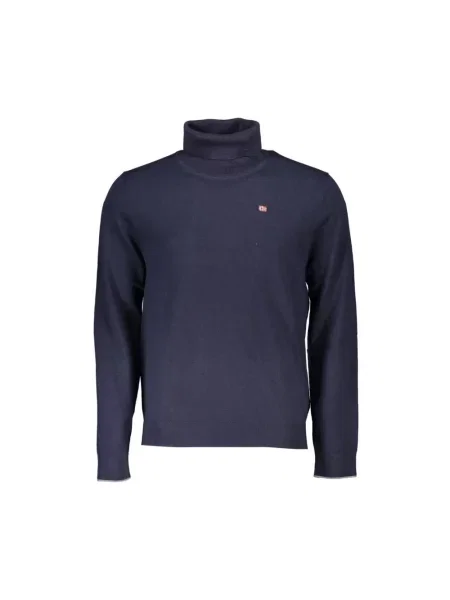 Sweter Napapijri niebieski