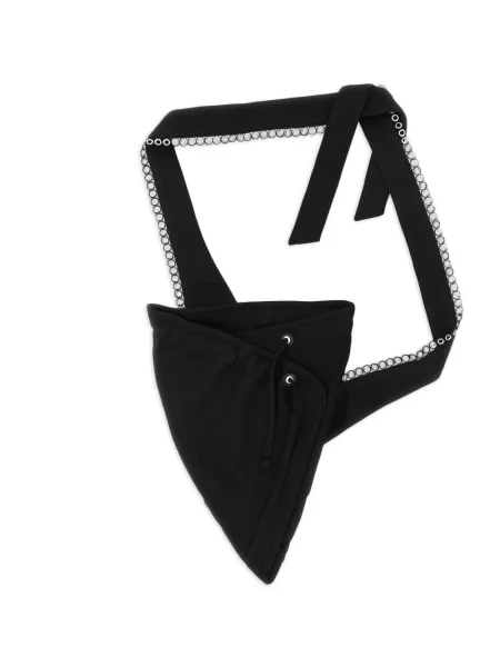Húzózsinór crossbody táska Kiko Kostadinov fekete