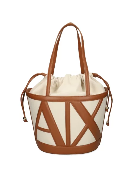 Șnur de strângere geantă bucket Armani Exchange