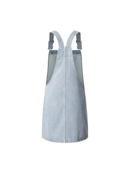 Sukienka jeansowa Pepe Jeans biznesowa niebieska