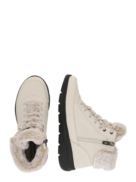 Šnurovacia obuv Skechers Glacial Ultra béžová