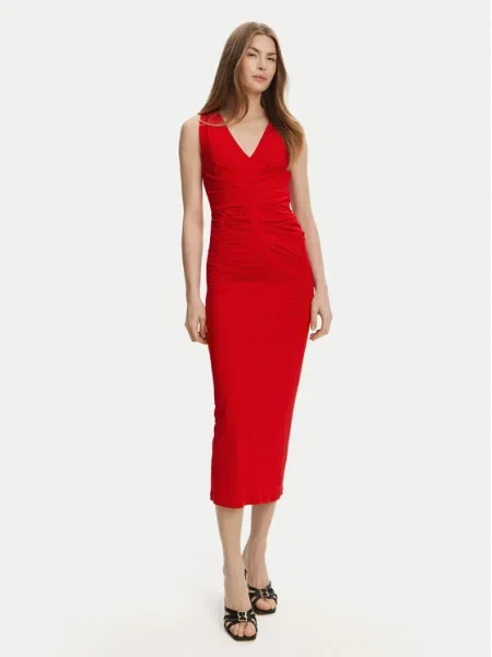 Marella Rochie cocktail Harald roșu