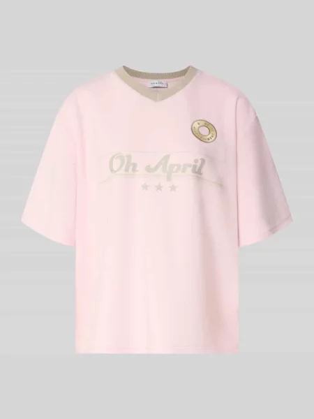 Oh April Bluza Trikot rosa różowa