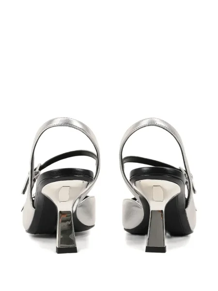 Pantofi cu toc Karl Lagerfeld cu cataramă slingback