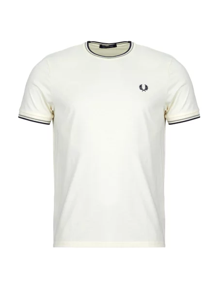 Majica Fred Perry s kratkimi rokavi bež