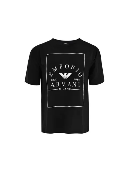 Pulover Emporio Armani črna