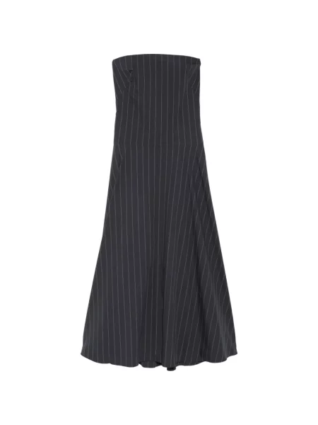 Maxi rochie maxi St. Agni cu dungi de costum albastru
