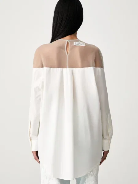 Maison Margiela női blúz fehér