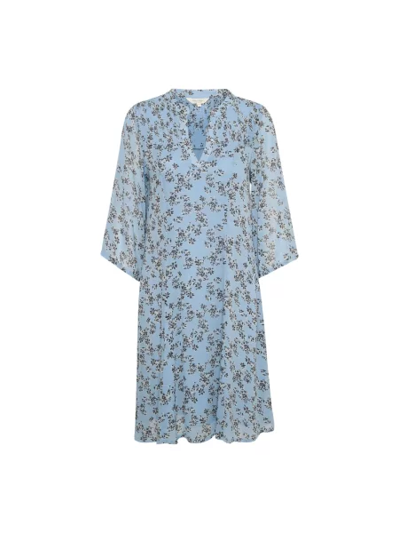 Wielobarwność sukienka jeansowa Part Two w kwiatki