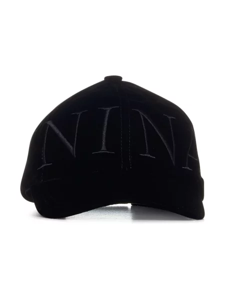 Czapka z daszkiem Nina Ricci czarna