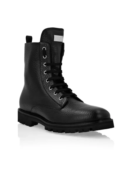 Botki Philipp Plein czarne