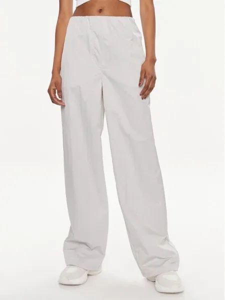 Calvin Klein Jeans Pantaloni din Soft Crinkle gri
