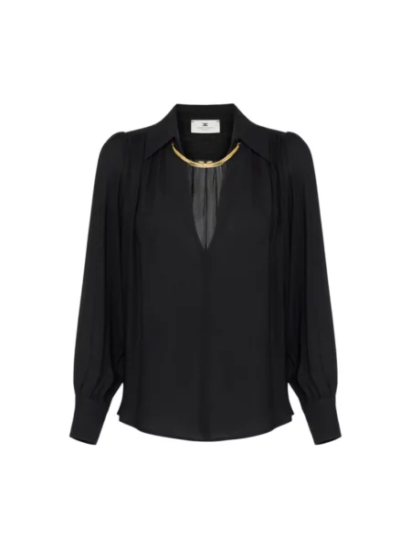 Bluzka Elisabetta Franchi czarna