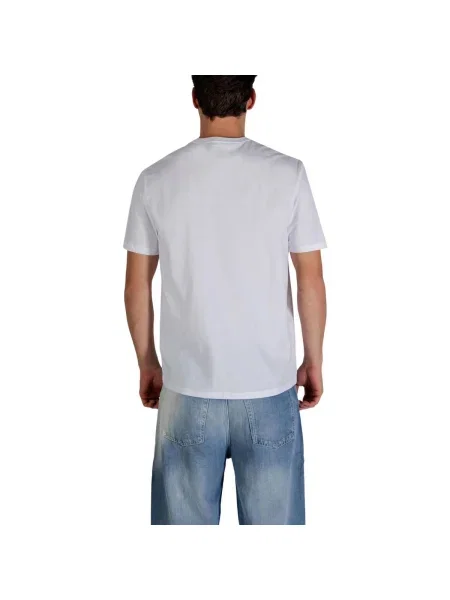 Calvin Klein Jeans Tričko čierna biela