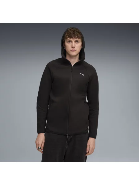 Bluza Evostripe z kapturem czarna