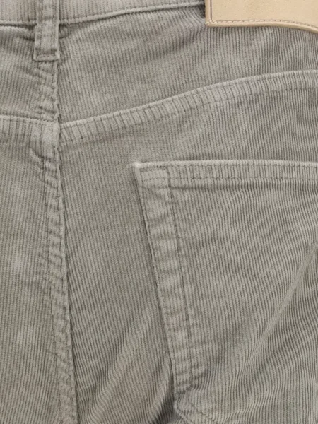 Pantaloni Pt Torino de catifea cord gri