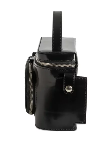 Geanta de piele Merryl Tielman din piele negru