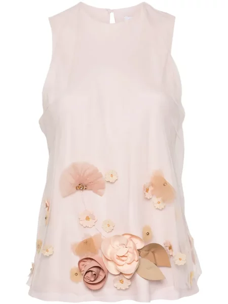 Bluză Viktor & Rolf cu model floral roz