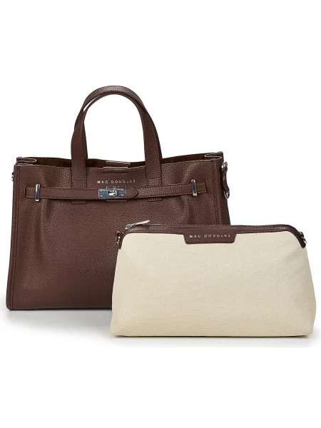 Shopper kabelka Mac Douglas hnedá
