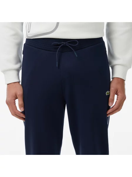 Lacoste Spodnie Dresowe Slim Fit granatowe